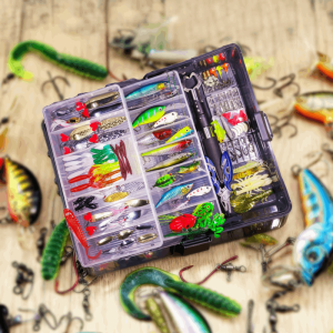 A_Lure Set with Tackle Box